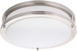 36W LED Ceiling Light Fixture,5000K white,13in Flush Mount Light Fixture, Ceiling Lamp for Bedroom, Kitchen, Bathroom, Hallway, Stairwell