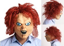 halloween creepy clown latex mask fancy costume chihuahua horror movie masks cap party cosplay devil ghost masks headwear prop