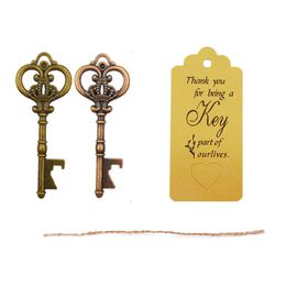 Key Bottle opener wed souvenir Christmas party suppliers wedding Favour Guest gift keychain novelty hot sell