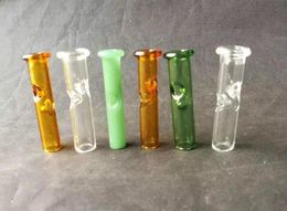 Glass mouth bongs accessories , Unique Oil Burner Glass Bongs Pipes Water Pipes Glass Pipe Oil Rigs Smoking with Dropper