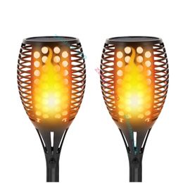 Fire flicking Solar lamp LED nigh lamps Auto lighting in dark IP65 waterproof outdoor lighting fixture Garden night lamp solar lights