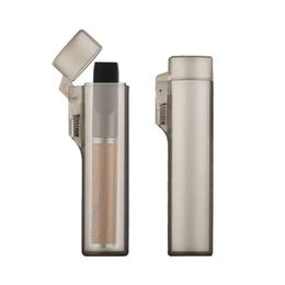 Newest Package Box Case Spring Cover Plastic Protective Shell Portable Innovative Design For Smoking Cigarette Filter Mouth Mouthpiece