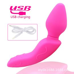 Adult Supplies Wholesale Charging AV Massage Vibration Stick Female Masturbation Vibration Tease Stick Amazon Hot Sale