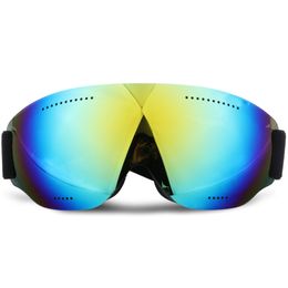 Children's color ski goggles small size children's double layer anti-fog mask glasses ski girl boys snowboard goggles
