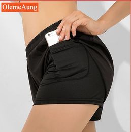 Running Training Gymnasium for Women with Breathable and Loose Fitness Shorts
