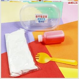 Free shipping Non-Newton fluid liquid Strong in case of strong Same paragraph toy Elementary school student DIY science experiment toy