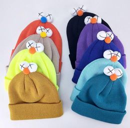 Toddler Kids Winter Beanie Hat Boy Girl Cold Weather Cartoon Character Knit Hats Cap Age 6M-5Y colroful new year christmas party prsents