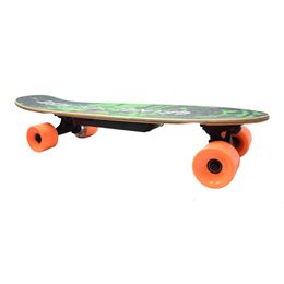 SYL-03 Electric Skateboard With Remote Control Outdoor Skateboard - Green