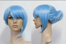 WIGTiger&Bunny Karina Lyle BLUE ROSE Cosplay Short Wig Party Hair