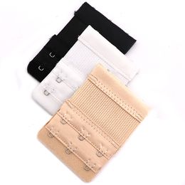 30PC Ladies Bra Extenders Strap Extensions 3 Hooks 2 Rows Belt Buckle Elastic Bra Hook Extender For Bra Underwear Belt Adding