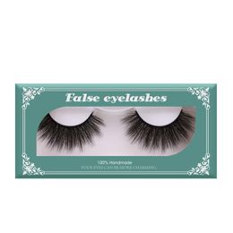 Thick 5D Mink fur hair eyelashes natural long reusbale handmade fake lashes mink soft & vivid eye makeup accessories 10 models DHL Free