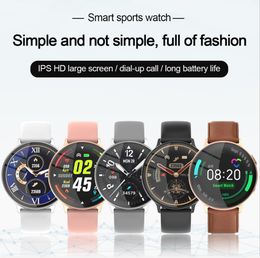 C6 Smart Watch IP67 Waterproof 1.3 Full Round Screen Multi Dial SmartWatch Fitness Tracker Wireless Charging Men Women Watch For Call