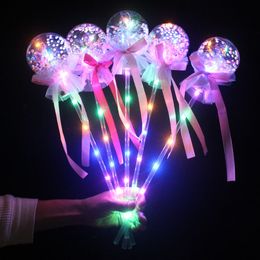 Summer hot sale fairy stick light ball love magic wand children night market square spread explosions luminous toys