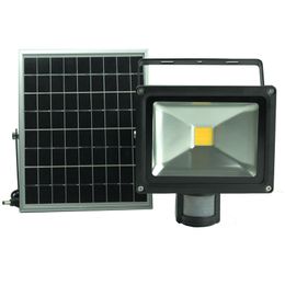 PIR Infrared LED Flood Light 10W 20W 30W 50W Waterproof Motion Sensor Solar Floodlight For Garden Yard Gate free shipping