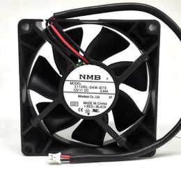 NMB 3110RL-04W-B70 8cm 8025 0.44A Two-wire Double Ball Large Air Volume Computer Cabinet Power Supply Cooling Fan