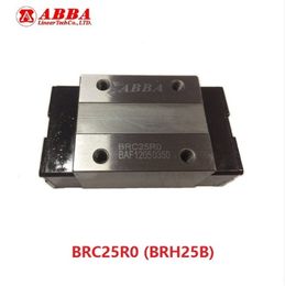 4pcs/lot Original Taiwan ABBA BRC25RO/BRH25B Linear narrow Block Linear Rail Guide Bearing for CNC Router Laser Machine 3D printer