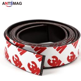 2 Meters 15x1 mm self Adhesive Flexible Magnetic Strip Rubber Magnet Tape width 15mm thickness 1mm