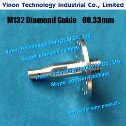 M132 Wire Guide Ø0.33mm X053C994G52 Upper for Mitsubishi SX.SB.SZ.CX.FX.FA X053-C994-G52, D631000, D631100, D631200, D630000,D630100,D630200