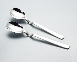 Creative 304 stainless steel bowl and spoon antifouling dessert warping spoon