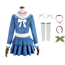 Danganronpa V3 Killing Harmony Chabashira Tenkoi Cosplay Costume Clothes Accessories Wigs High Quality