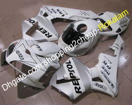 Cowling Kit For Honda CBR600RR F5 2005 2006 CBR CBR600 600RR RR F5 05 06 White Motorcycle Bodywork Fairing Full Set (Injection molding)