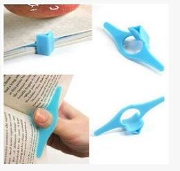 Fashion Multifunctional Thumb Plastic Convenient Reading Helper Book Page Holder Finger Bookmark