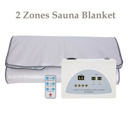 HOT!Far Infrared Sauna Blanket Thermal lose Weight Slimming Body Wrap Portable Bag FIR slim machine