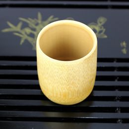 Natural Bamboo Tea Cups Water Beer Coffee Juice Cups for Kitchen