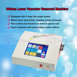 New 980nm Vascular Laser Machine for Spider Vein Remove Face Body Red Blood Facial Redness Varicose Veins Anti-Redness Lazer Device