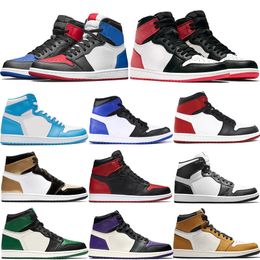 1 High OG top 3 oro punta Chicago unc reali 1s vietati Jumpman scarpe da basket uomini PSG tribunale di pino viola scarpe da ginnastica di marca verde 1 High OG top 3 oro punta Chicago unc reali 1s vietati Jumpman scarpe da basket uomini PSG tribunale di pino viola scarpe da ginnastica di marca verde