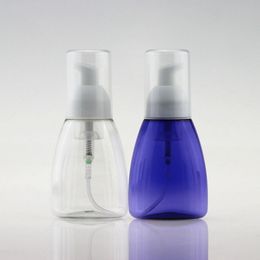 80ml travel portable PET plastic bubble sub-bottle for packing hand sanitizer, shampoo, bath lotion, detergent etc