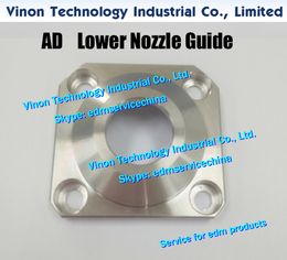 edm AD/AG400/AG600 Nozzle Guide (New type) 46x43x16.5mm, Lower Water Nozzle Holder NOZZLE BASE for AD360,AG400,AG600,AQ400,AQ600