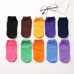 Baby Socks Candy Colour Baby Girl Floor Socks Silicone Soles Anti Slip Sports Sock Thin Newborn Footwear 22 Colours DHW3490