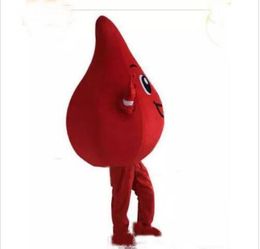 2019 Factory direct sale Drop of blood ADULT SIZE Halloween Christmas Mascot Costume Fancy Dress olome