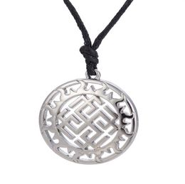 Slavic Talisman Necklace Jewelry Viking Round Amulet Pendant Necklace