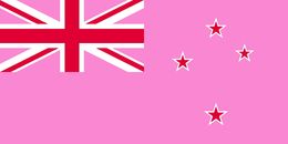 3X5FT New Zealand Gay Pride flag with Brass Grommets Cheap Price lgbt flag 100% Polyester, Outdoor Indoor Usage, Free Shipping