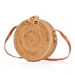 round rattan bag nz