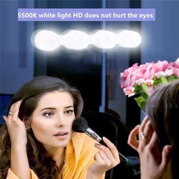 Studio lighting composition super bright lighting LED bulb portable makeup mirror light kit battery powered light makeup mirror SZ314