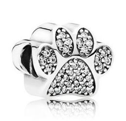 Pug 100% 925 sterling Silver lovely Animal Pug Dog Head charm Beads Fit donne braccialetti e collane fai da te gioielli 