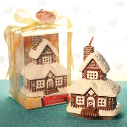 -Fiesta de Navidad vela caja de regalo embalaje vela adorable cumpleaños Cake Topper bebé adulto ducha favores # 391