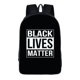 I cant breathe Backpack Letter Print Shoulder Bags BLACK Lives Matter School Bag Nylon Unisex Travelling Sports Backpacks GGA3462-5
