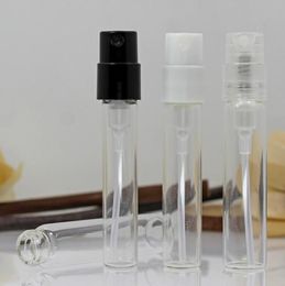 2ml Mini Glass Perfume Vials, 2ml Glass Bottle, Refillable Sample Bottles Small Atomizer Spray Vial Container LX1458