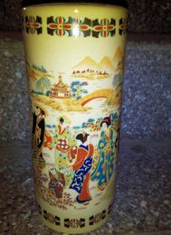 Fine Old Chinese porcelain painted Glaze porcelain Vases classic art collection and home decorations