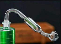Double Philtre glass slide Glass bongs Oil Burner Glass Water Pipe Oil Rigs Smoking Rigs