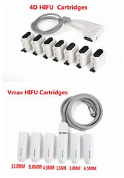 4D HIFU Cartridges 20000 Shots for High Intensity Focused Ultrasound Vmax Machine Face Skin Lifting Wrinkle Removal Body Slimming