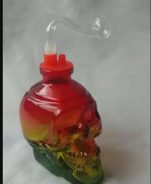 Bone hookah glass bongs accessories   , Glass Smoking Pipes Colourful mini multi-colors Hand Pipes Best Spoon glas