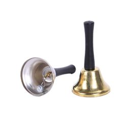 Metal Christmas Hand Bell Noble Reception Dinner Party Shop Hotel Decor Hand Bell School Handbell Restaurant ZC1096