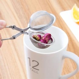 Preference HELLOYOUNG Tea Infuser Stainless Steel Tea Pot Infuser Sphere Mesh Tea Strainer Handle Ball Factory Direct Sales