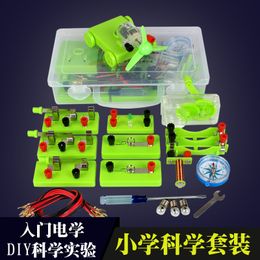Elementary physics experiment box Science Introduction electricity circuit suit popular science education toy Lab Supplies
