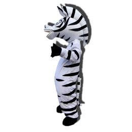 2019 hot sale Adult Size In Madagascar Zebra Mascot Costume Madagascar Marty Mascot Costume Free Shipping